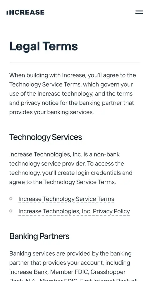 increase.com — Huquqiy