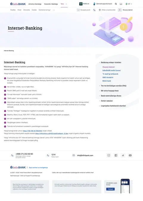 InfinBank — Maqola