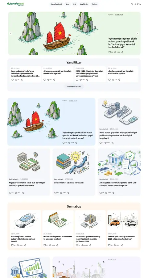 Ipoteka Bank — Lenta