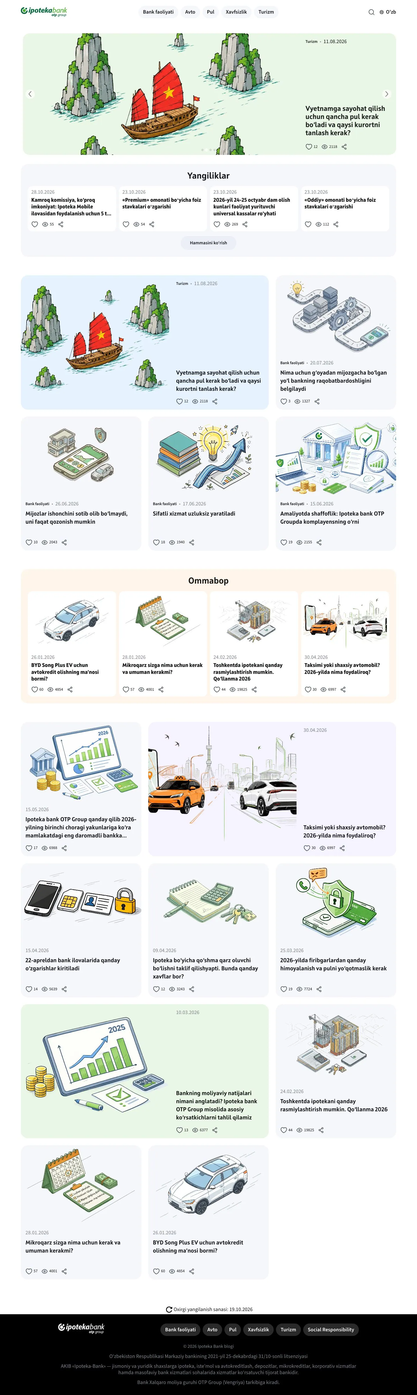Ipoteka Bank — Lenta
