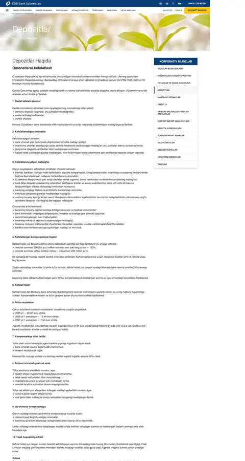 KDB Bank Uzbekistan — Maqola