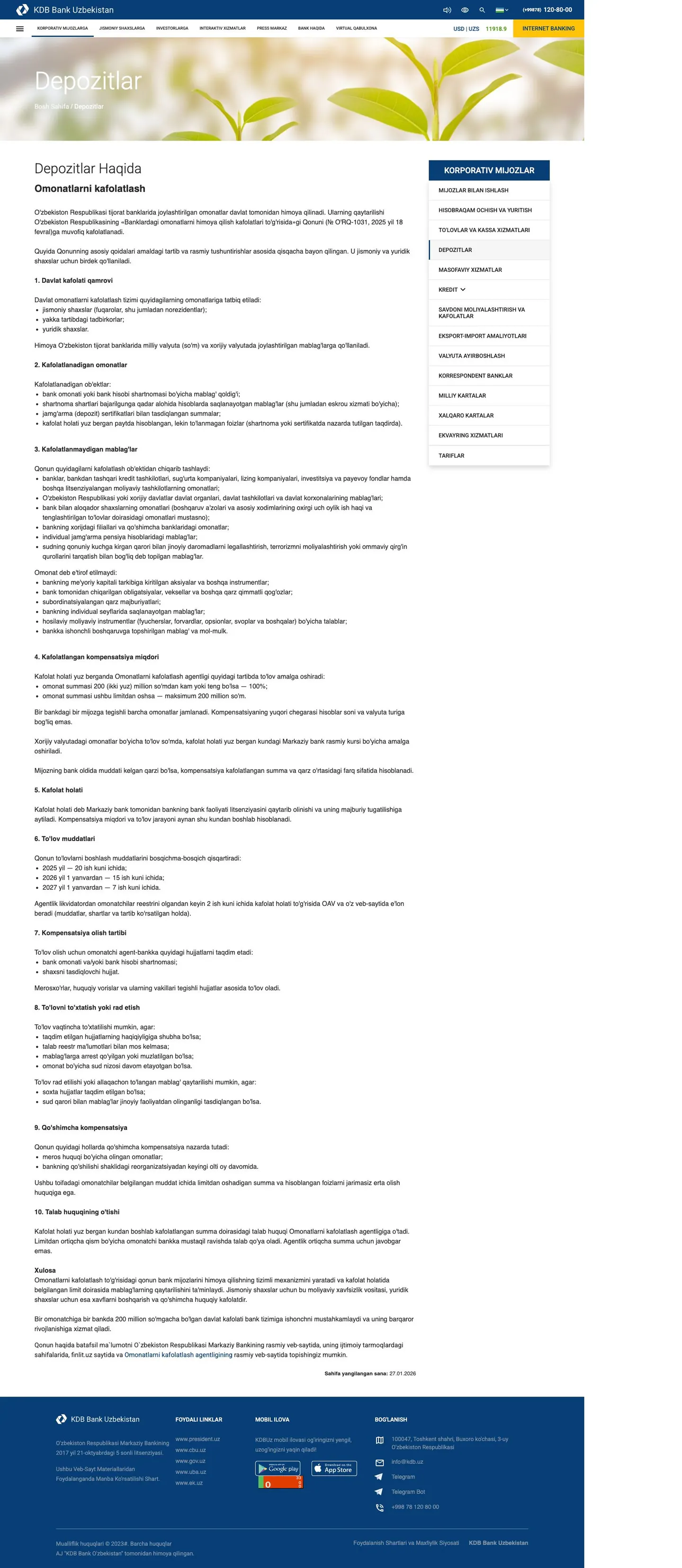 KDB Bank Uzbekistan — Maqola