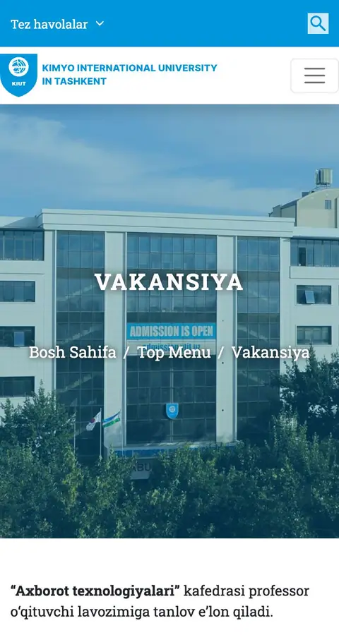 Vakansiyalar
