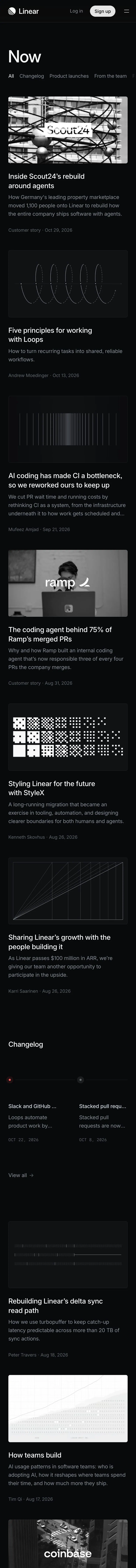 Linear — Feed