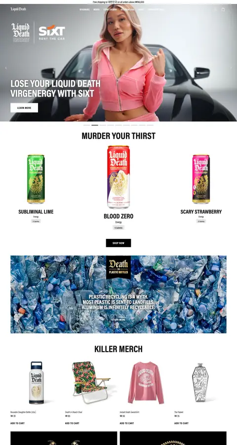 liquiddeath.com — Boshqa