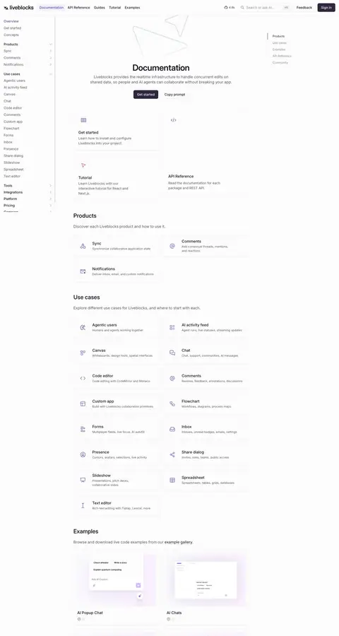 liveblocks.io — Boshqa