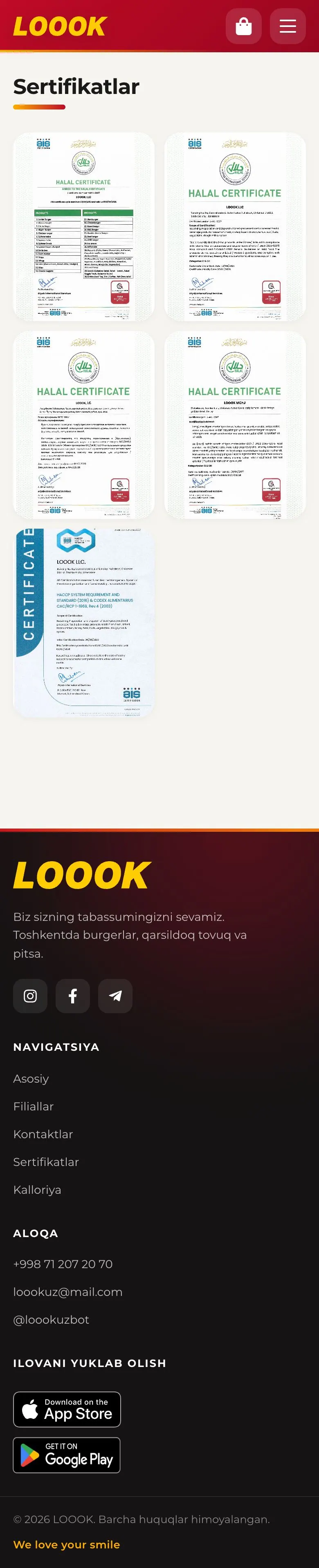 LOOOK — Biz haqimizda