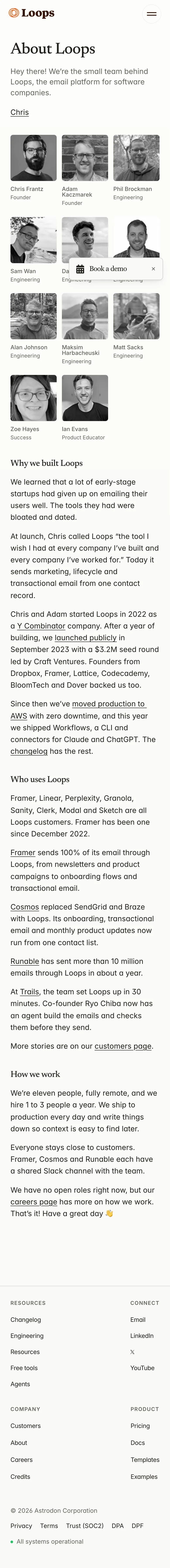 Loops — About