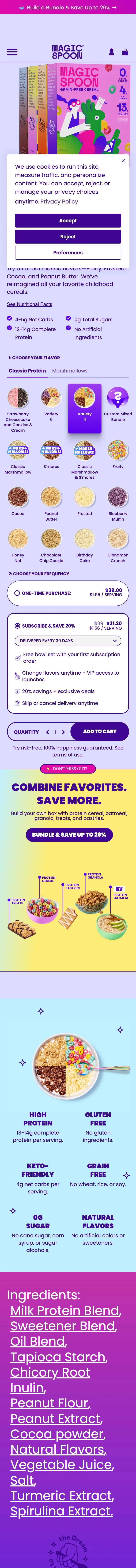 Magic Spoon — Product