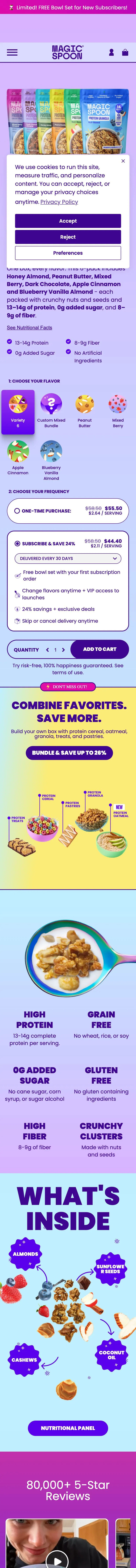 Magic Spoon — Product