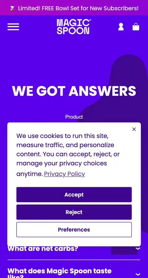 magicspoon.com — Yordam va FAQ