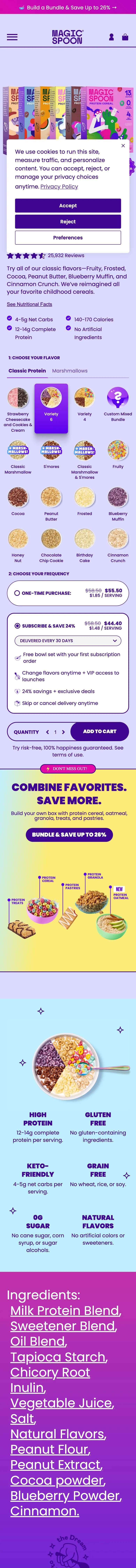 Magic Spoon — Product