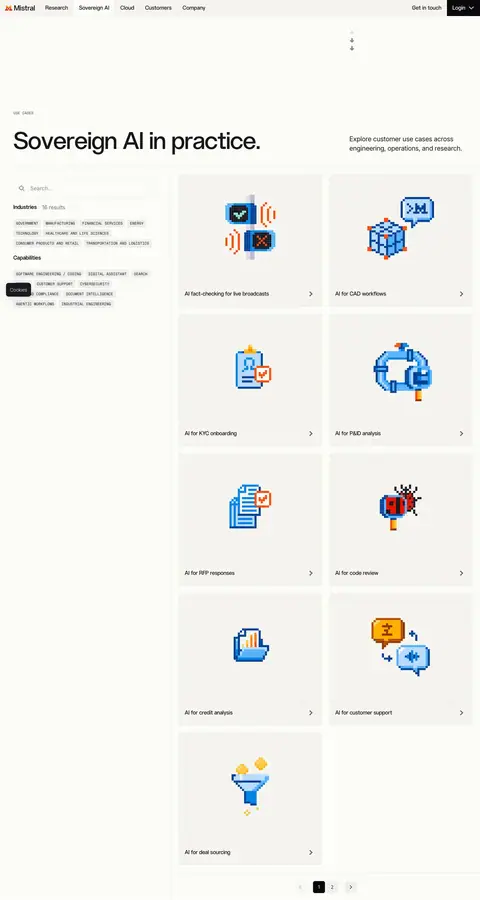 mistral.ai — Katalog