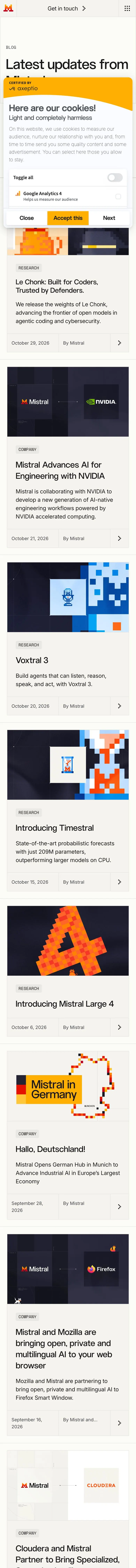 mistral.ai — Lenta