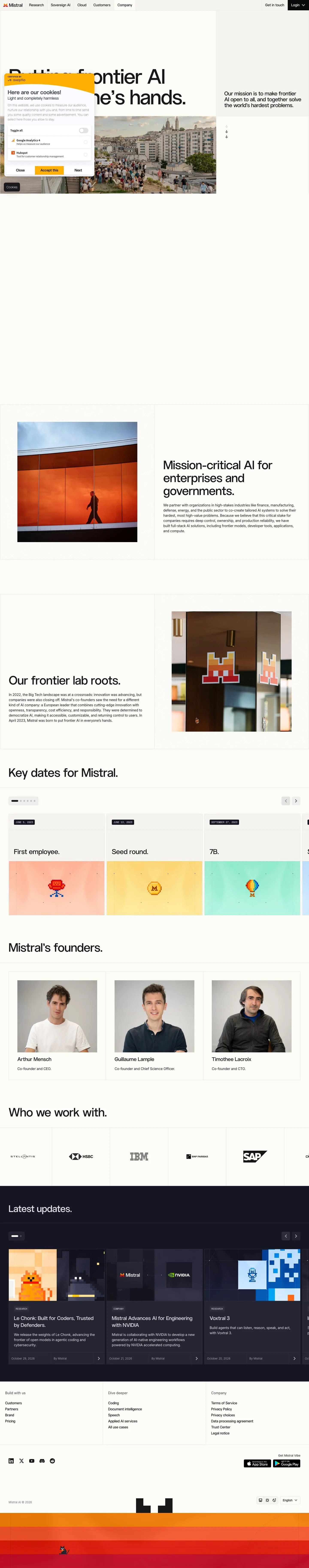 mistral.ai — Biz haqimizda