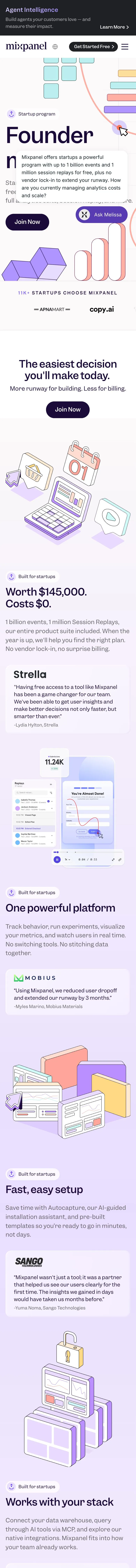 Mixpanel — Boshqa