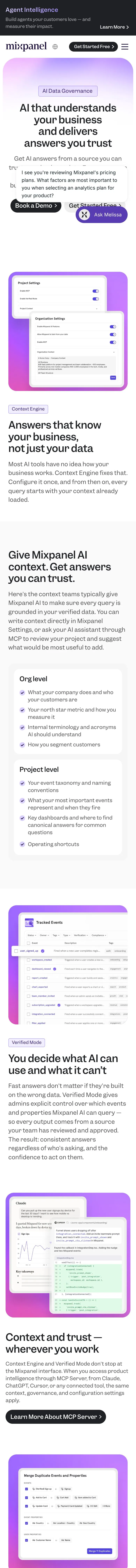 Mixpanel — Boshqa