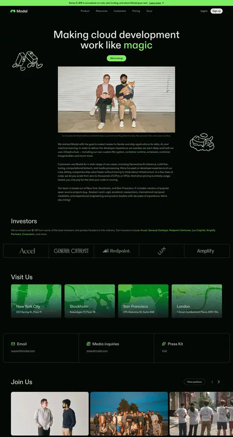 Modal — About