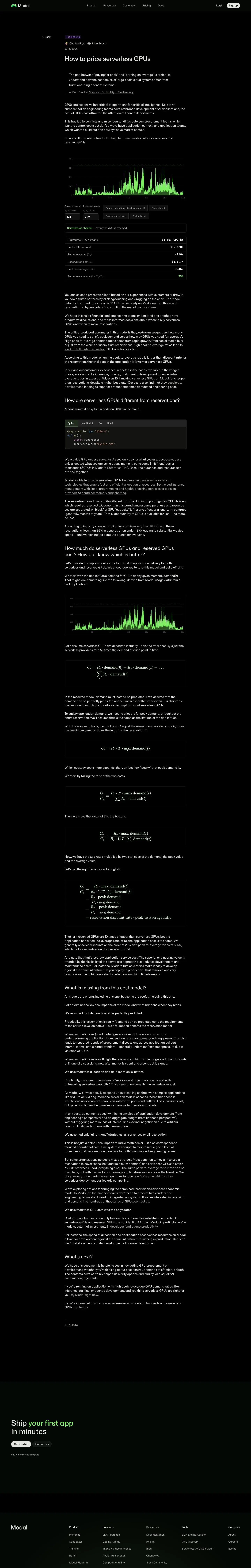 Modal — Article