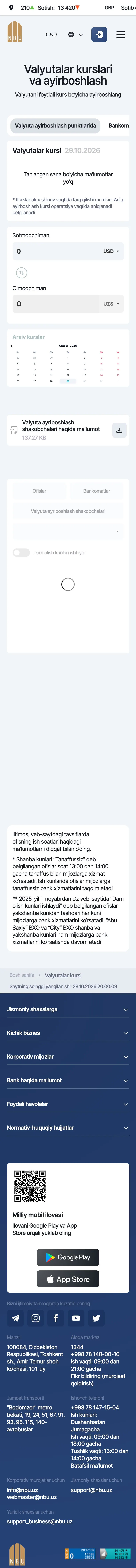 NBU — Boshqa