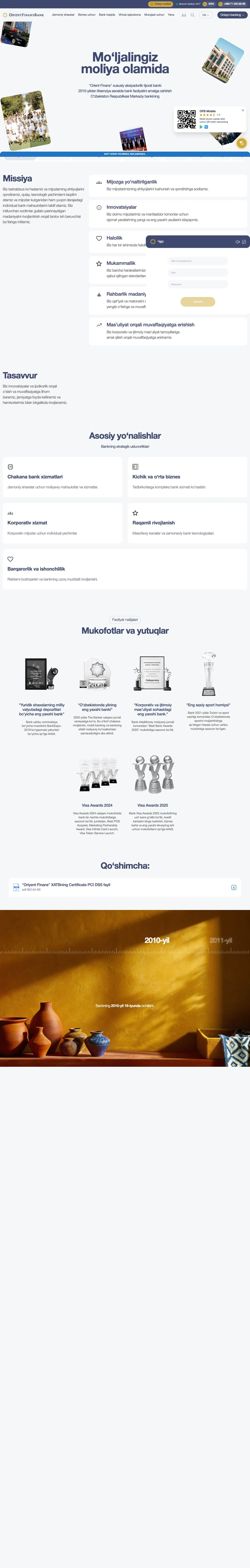 Orient Finans Bank — About