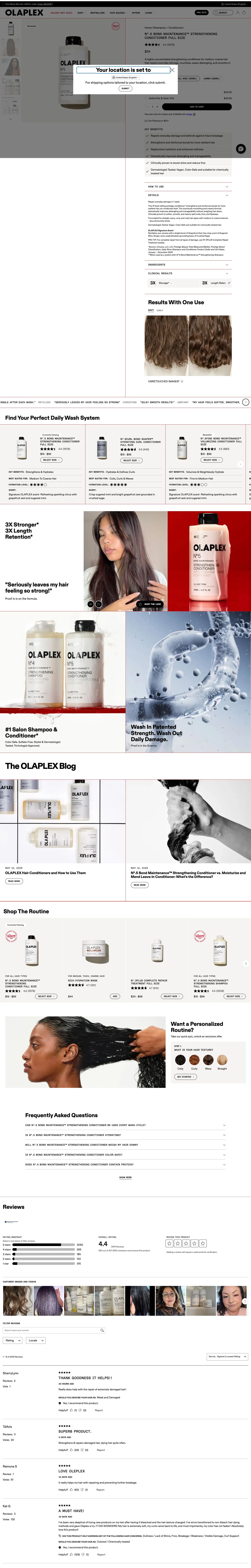 olaplex.com — Mahsulot