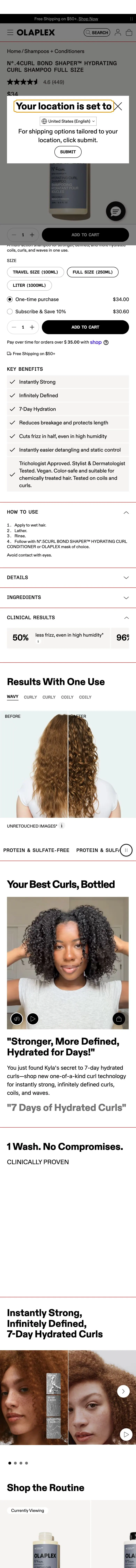 olaplex.com — Mahsulot