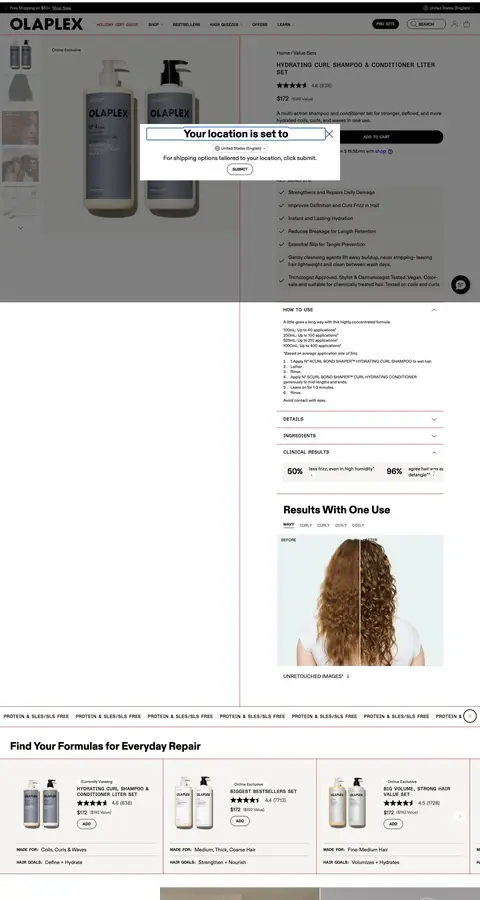 olaplex.com — Mahsulot