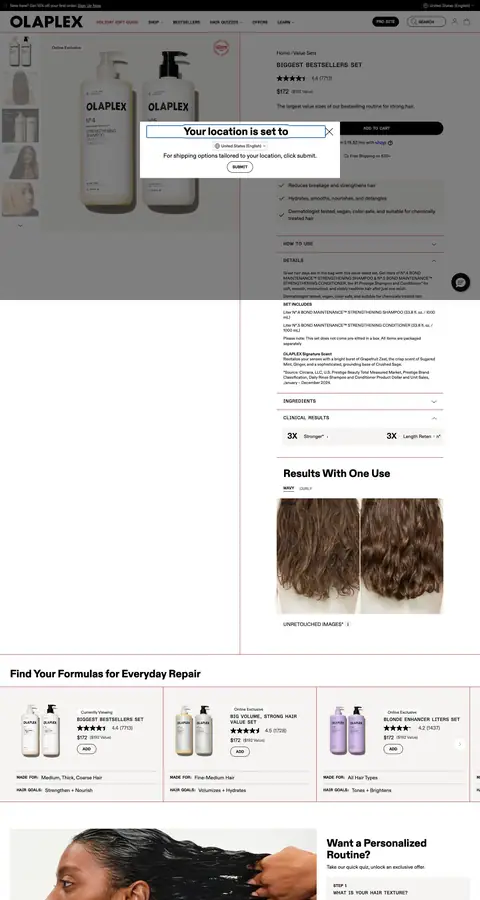 olaplex.com — Mahsulot
