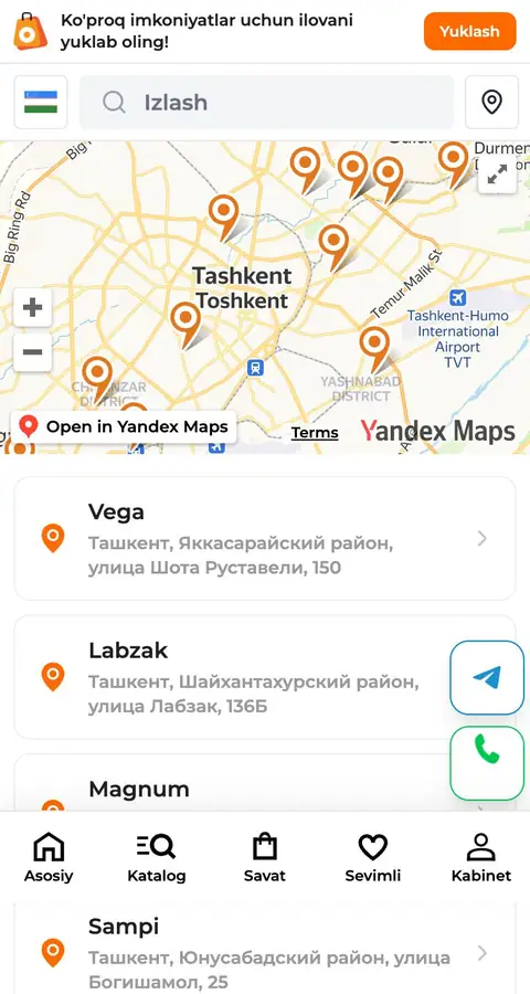 Locations
