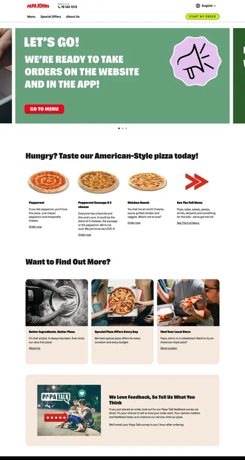 papajohns.uz — Boshqa