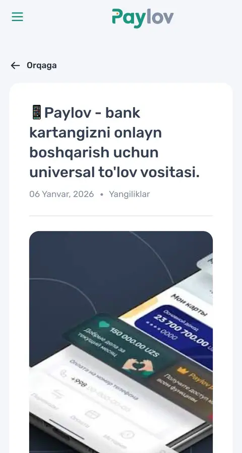 Paylov — Article