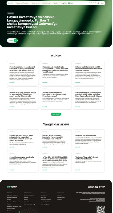 paynet.uz — Lenta