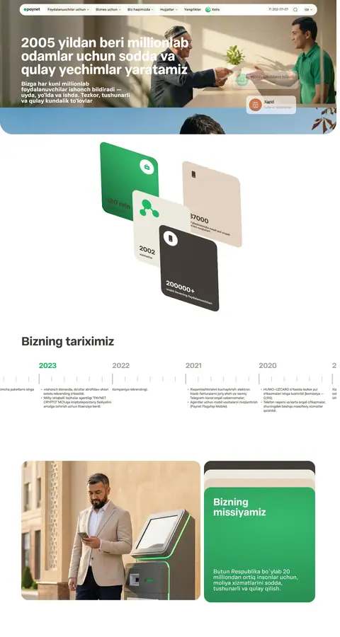 paynet.uz — Biz haqimizda
