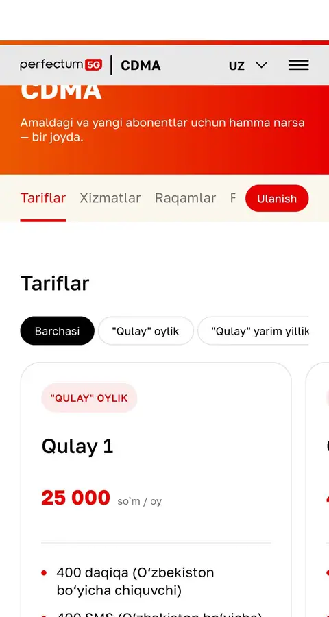 Narxlar