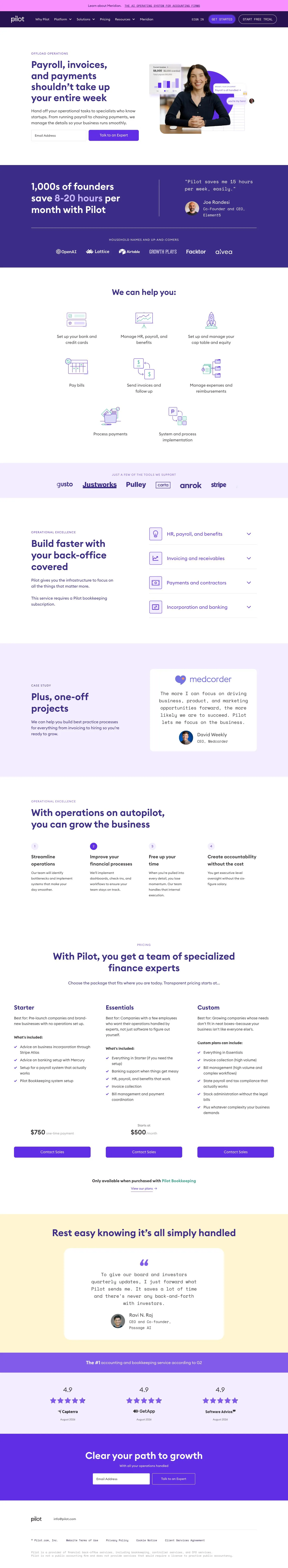 pilot.com — Boshqa