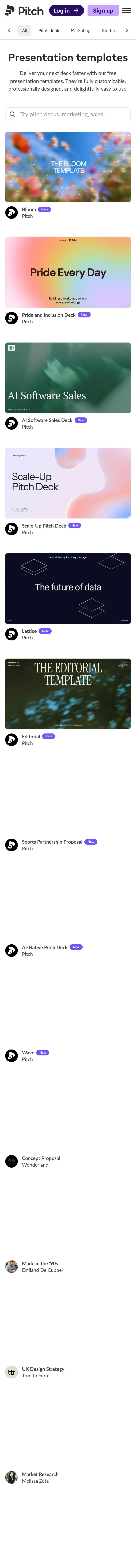 Pitch — Boshqa