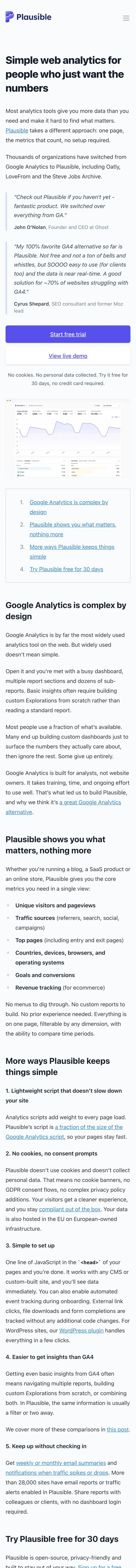 Plausible — Boshqa