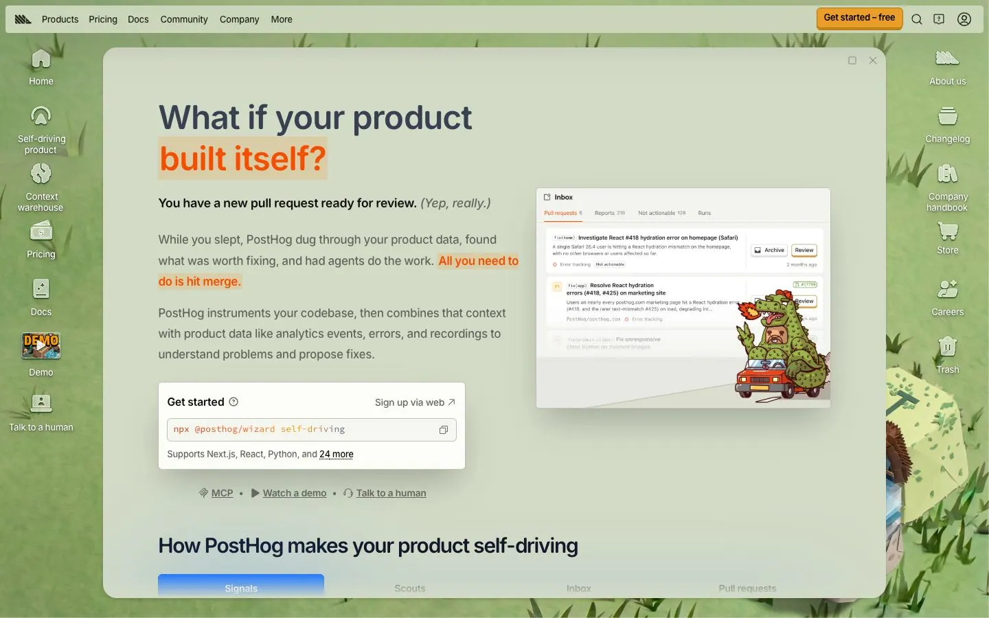 posthog.com — Boshqa
