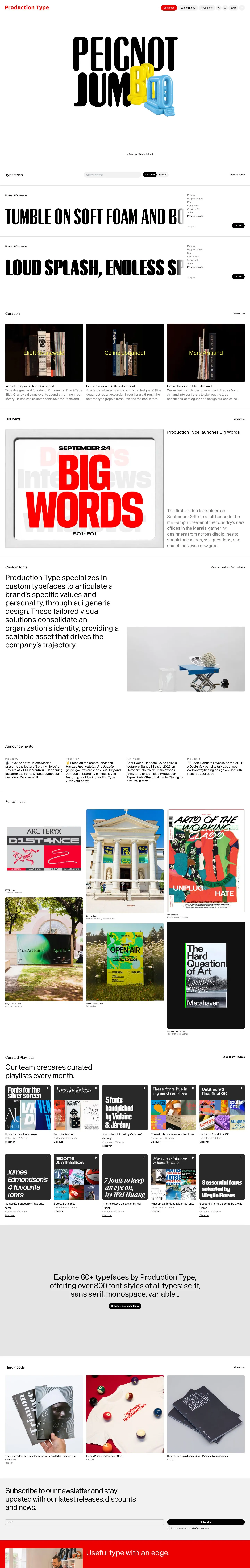 Production Type — Home