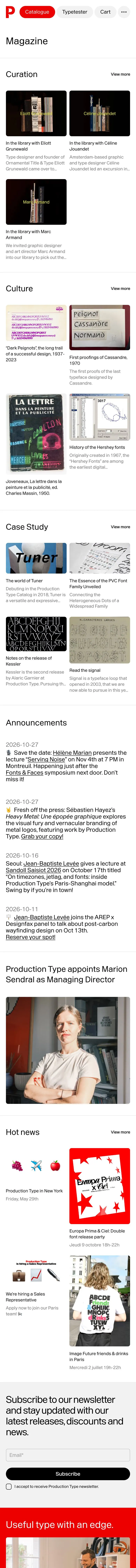 Production Type — Feed
