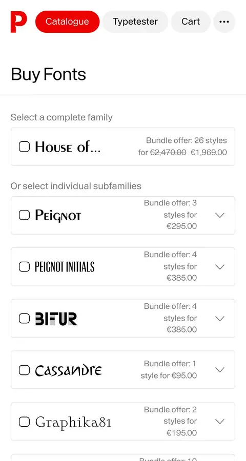 Pricing