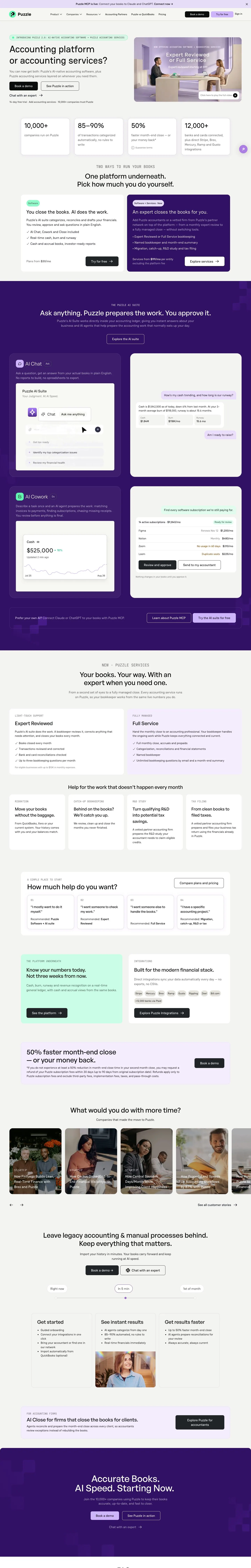 puzzle.io — Bosh sahifa