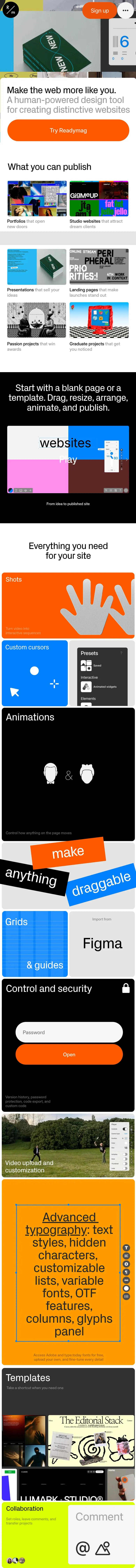 readymag.com — Home