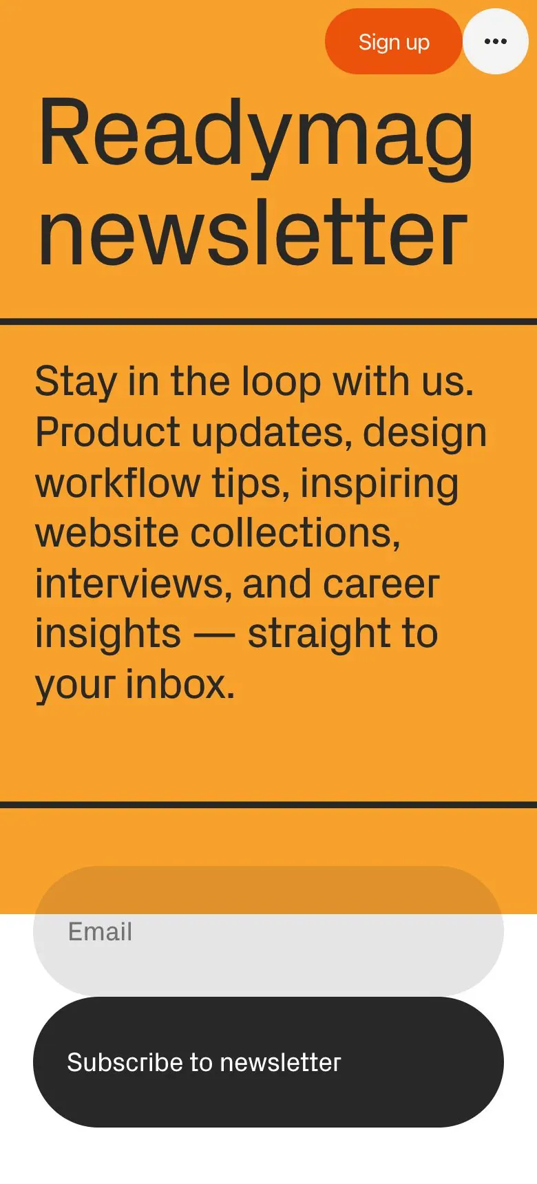 readymag.com — News & blog