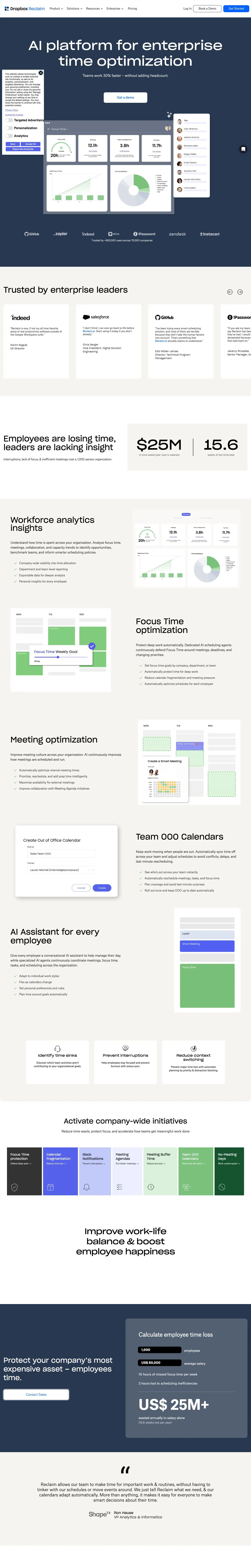 Reclaim — Product