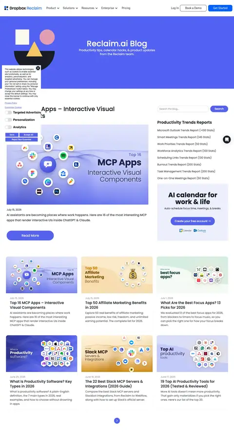 Reclaim — Yangiliklar va blog