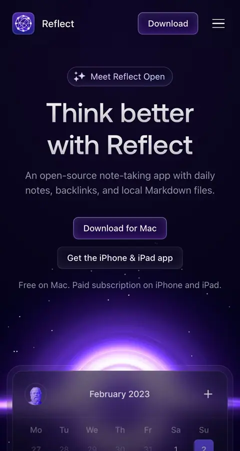 Reflect — Bosh sahifa
