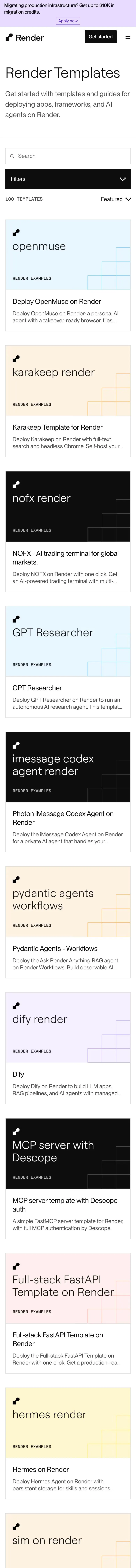 render.com — Boshqa