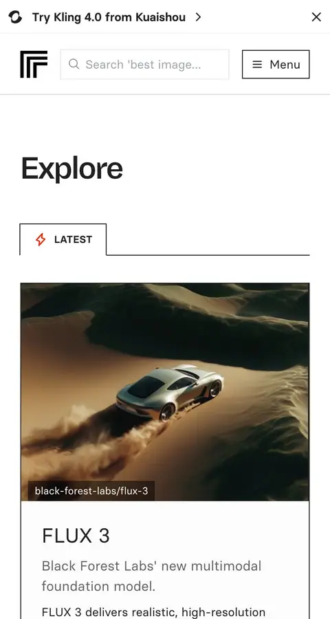 Replicate — Katalog
